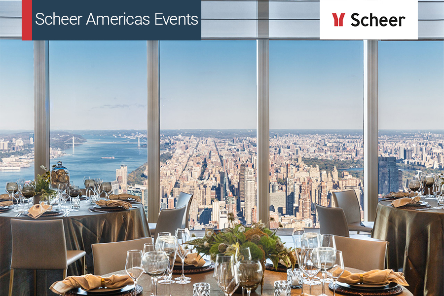 Scheer Americas Events New York City Dinner