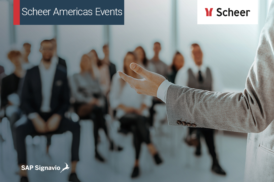 Scheer Americas Events Process-led Digital Transformation with SAP Signavio